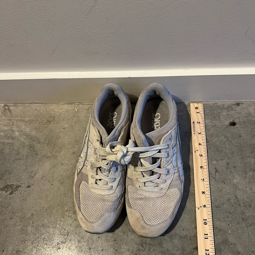 ASICS Beige and Gray Sneakers Gel Lyte